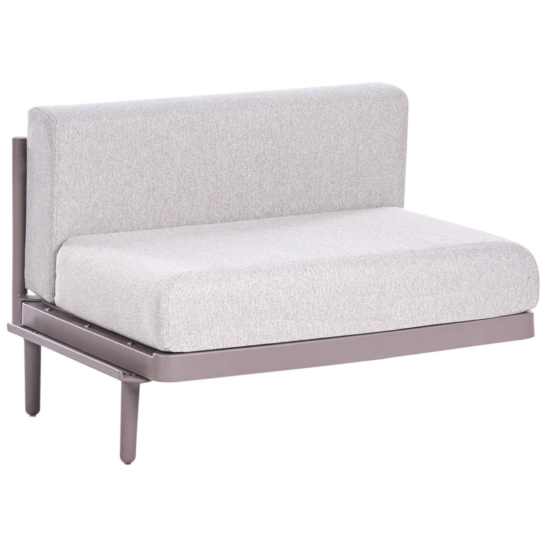 Garden Sofa Extension Module FERRETTI Taupe