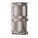 Hexly Steel Flush Mounted Sconce