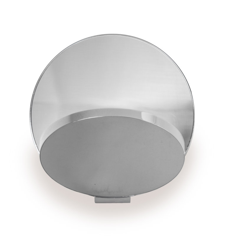 Plafonnier encastré à DEL 1 lumière Gravy, Chrome