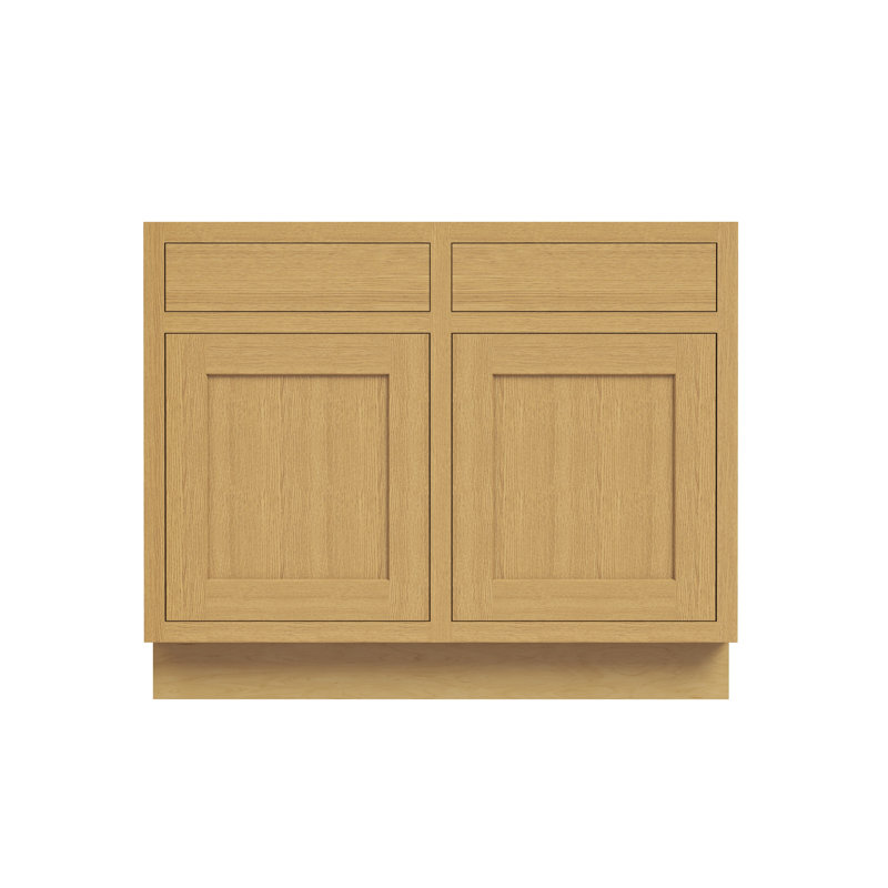 Armoire de salle de bain avec faux tiroirs L 42 po x H 34,5 po x P 25 po prête à assembler Casainc, W42"x H34.5"