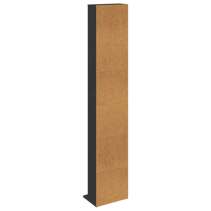  CD Cabinet Engineered Wood Indoor Media Storage Unit Rack Bedroom Home