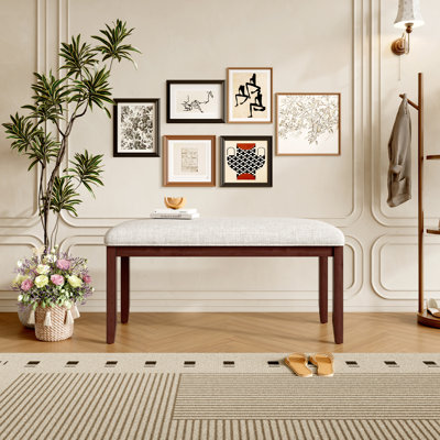 Banc rembourré pour chambre à coucher