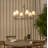 Abdijabar 6 Light Farmhouse Wagon Wheel Chandelier With Shade For Dining Room-2026214079
