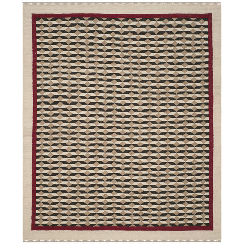 Ralph Lauren Tumbling Water Wool Geometric Rug, Rectangle 8' x 10'