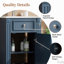 Meuble-lavabo de 18 po de style français avec porte à fermeture douce et tablette réglable-292183845