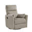 Fauteuil inclinable et pivotant, 2 coussins, velours côtelé Rix-113497013