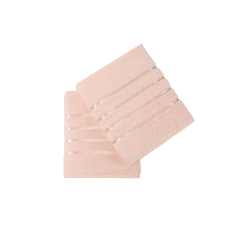 Ensemble de 2 serviettes de bain 100% coton