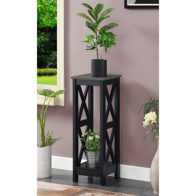Mandeville Plant Stand, Black, 31.75" H x 11.5" W x 11.5" D