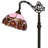 Longford 67'' Bronze Arched Floor Lamp Set