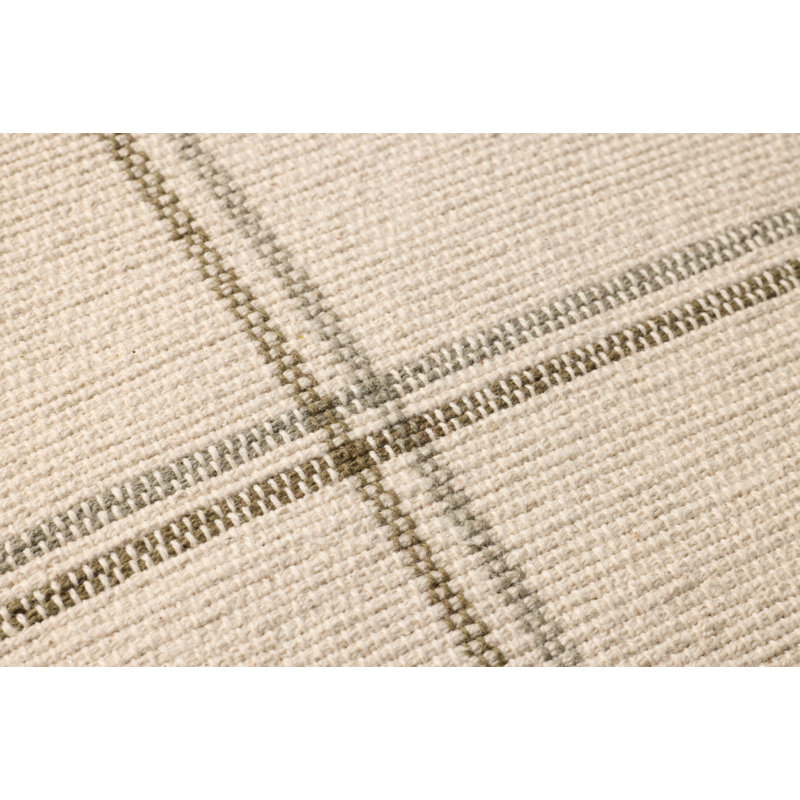 Amber Lewis x Loloi Lainey Decorative Pillow, Natural/Olive, Polyester