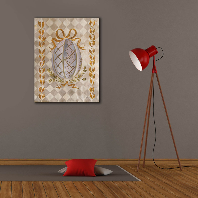Tableau sur toile « Golden Egg » de la collection Holiday Aisle® par Cheri Blum, 101,6 cm x 137,2 cm, H 34 po x l 26 po