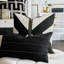 Housse et insert de coussin carré en mélange de coton Dominique
