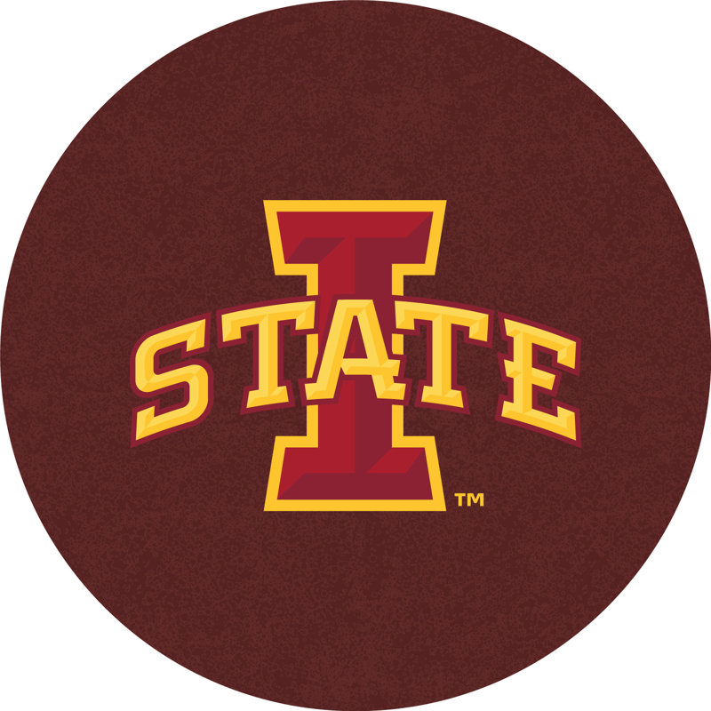 NCAA Round Dining Table, Iowa State University