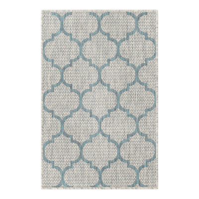 Bethany-Mai Geometric Gray Area Rug