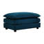 Canapé modulaire avec chenille bleue et tissu progressif réversible - Confort respirant