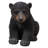 Seated Bear Cub Figurine