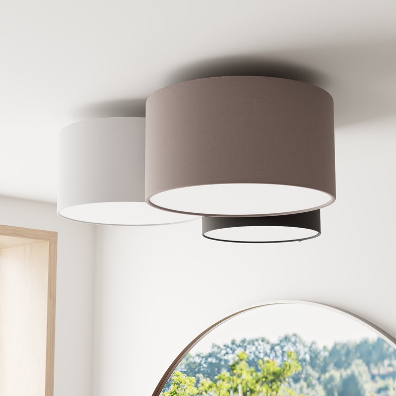 Beckman 3-Light Flush Mount