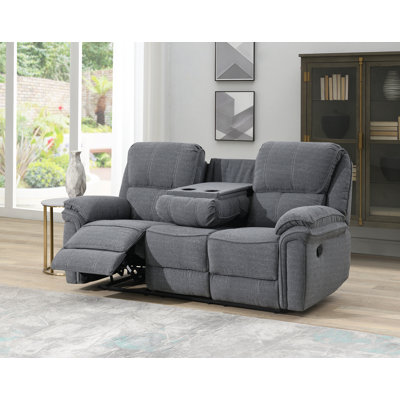 Altovese 3 Seater Polyester Blend Recliner Sofa