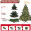 Full-Shaped Christmas Tree With Metal Stand-117479387-117479395