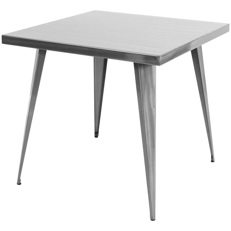 Table de salle à manger Marie, Argent, H 30 po x L 59 po x l 32 po