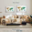 Carte du monde abstrait moderne Aliaz-107716123