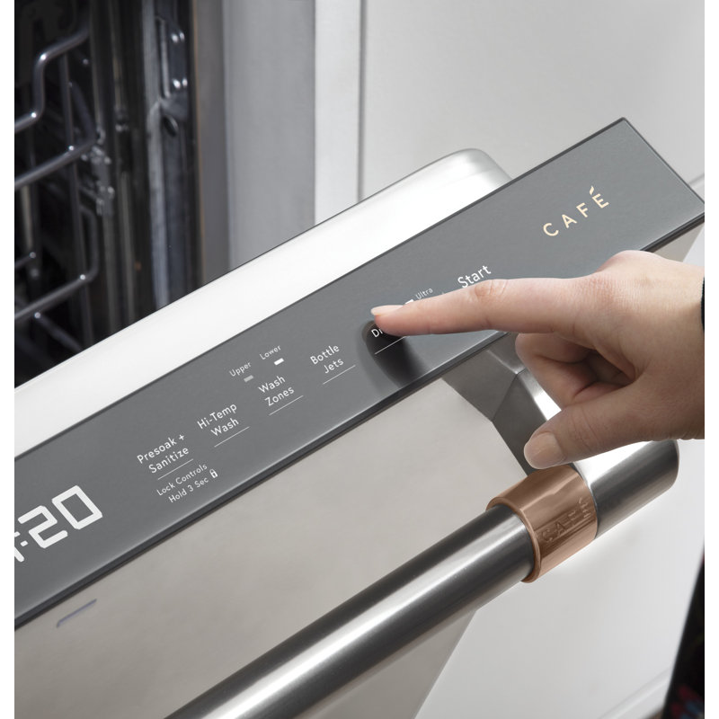 Interior 24" 45 dBA Built-in Fully Integrated Dishwasher, Stainless Steel