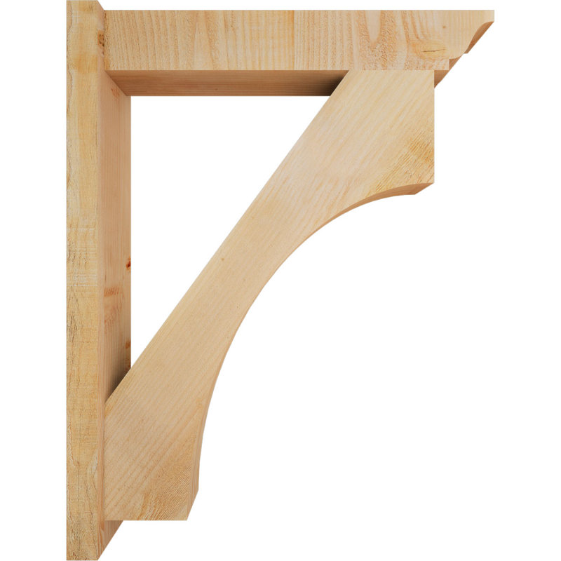 Persienne en bois Westlake, Sapin Douglas de 6 po (sciage brut), P 28 po x H 36 po