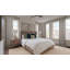 Panneau de rideau simple obscurcissant en coton à motif géométrique de style contemporain Rami-28124424-28124428