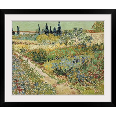 " Bluhender Garten " by Vincent Van Gogh