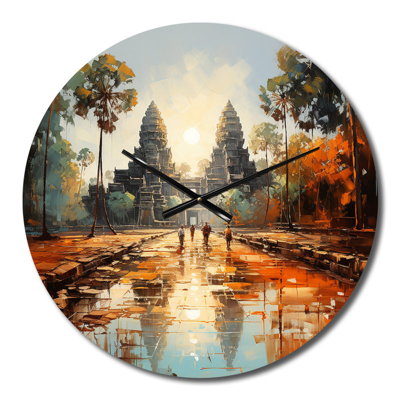 Horloge murale en métal, Petit