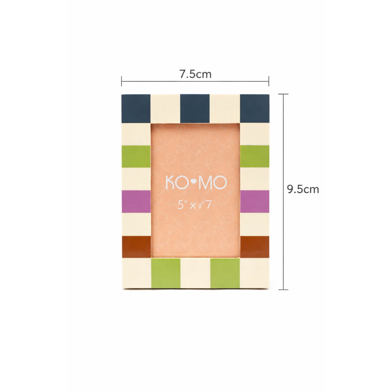 Multi-colour Picture Frame, 5" x 7"