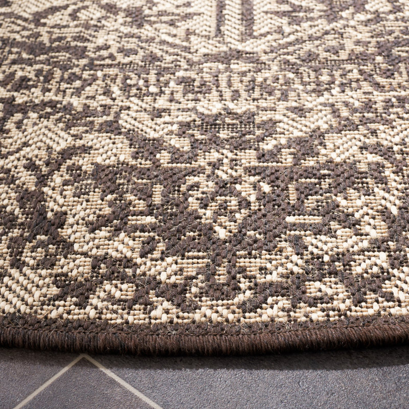 Tapis d'intérieur / extérieur Donivin Performance, Rond 6 pi 7 po