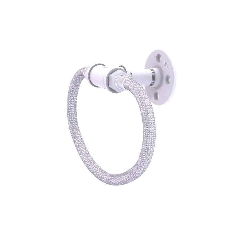 Bayer Towel Ring, Matte White