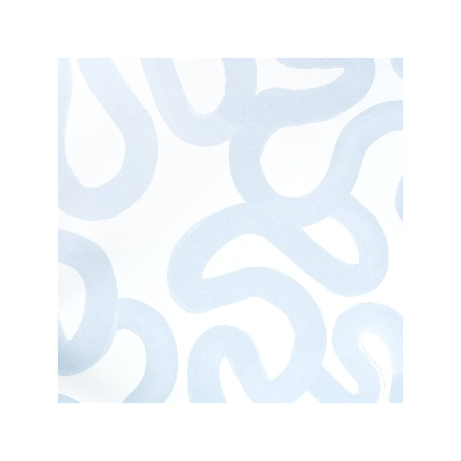 Schumacher x Hadiya Williams Trace Wallpaper, Sea