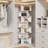 7-tier Revolving Shoe Rack Tower 360° Spin For 24 Pairs