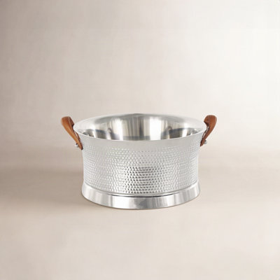 Stainless Steel Hammered Ice Bucket