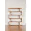 Eads Solid Wood Geometric Bookcase-36732160-36732187