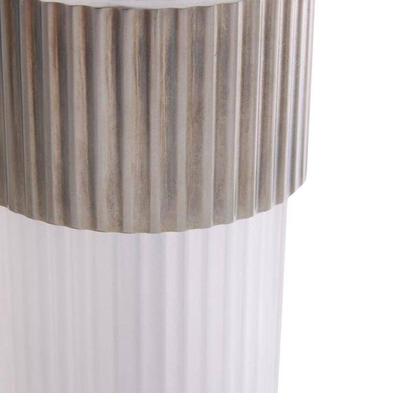Jayce 1 - Light Wallchiere, Vintage Silver
