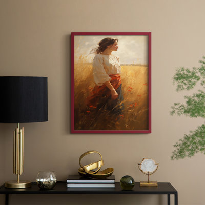 Reproduction encadrée WOMEN Series CML XXXIX - bois massif