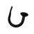 1" Holdback Gunmetal 4-pack-1093225108