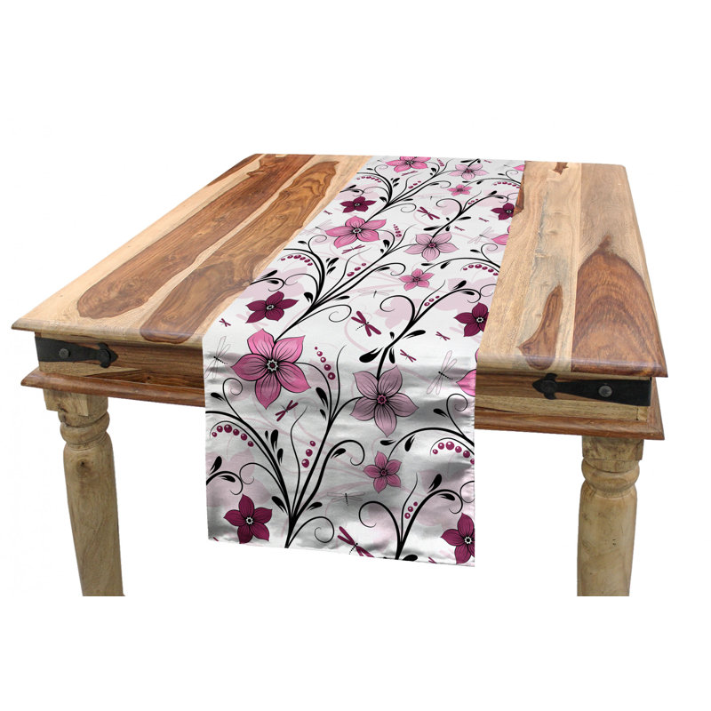Floral Table Runner, 90" x 16"