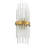 Dru Iron Flush Mounted Sconce