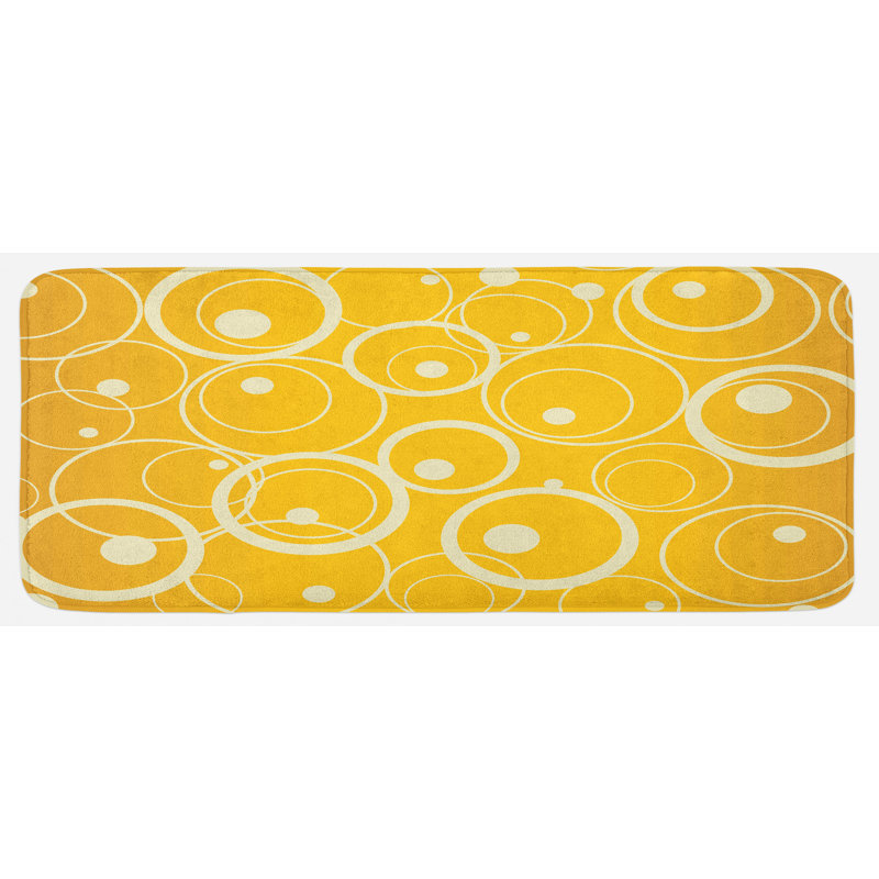 Modern & Contemporary Synthetic Kitchen Mat