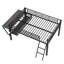 Lit mezzanine avec bureau Gaming Mid