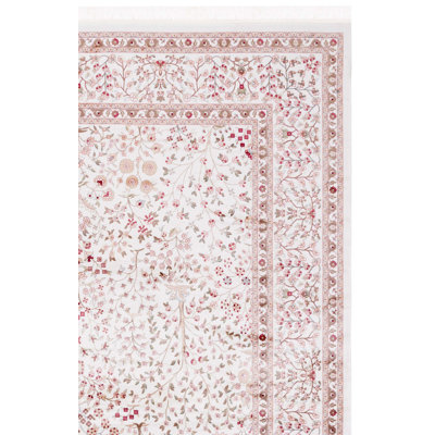 Tapis oriental persan classique en bambou