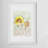 'Blossom Shower' by Phyllis Harris Framed Print-17900444
