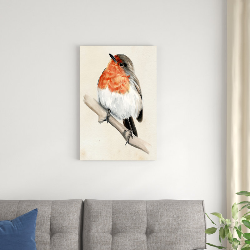 Petit oiseau sur une branche IV, H 30 po x l 20 po x P 1,25 po