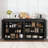 Handleless Wave Design Storage Cabinet-27516775