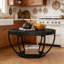 Solid Wood Top Coffee Table