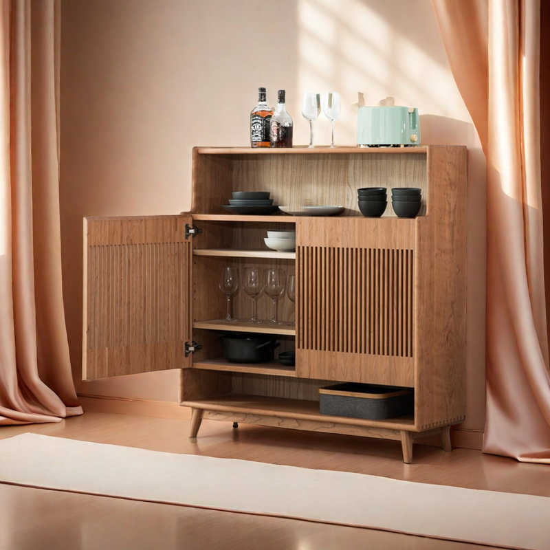 Solid Wood Accent Cabinet